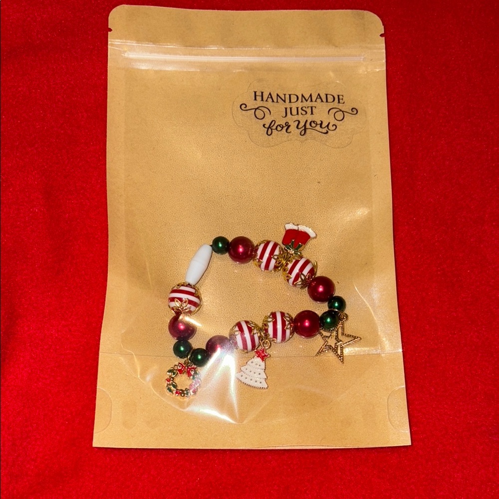Festive Handmade Stretch Bracelet